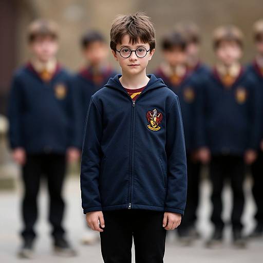 Realistic Harry Potter Gryffindor Kid