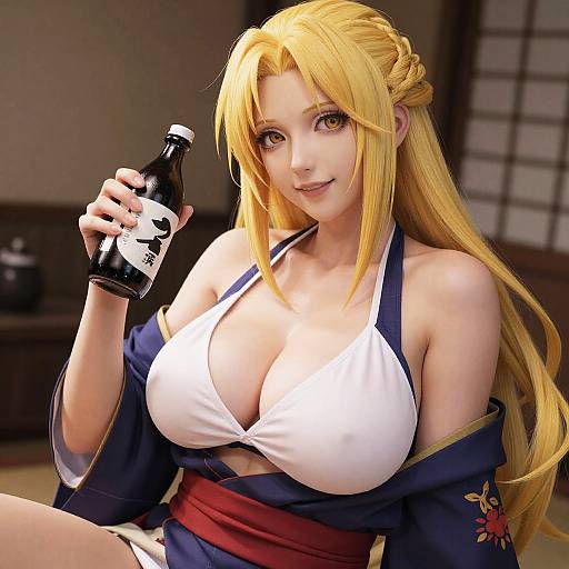 Tsunade Senju in Serene Nature