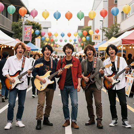 Urban Band at Colorful Street Festival