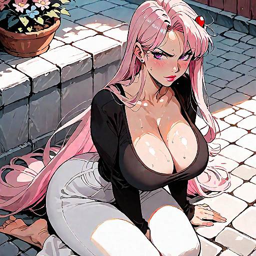 Cool Beauty Sagiri Yuuko Outdoors