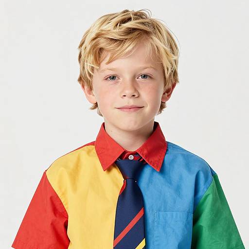 Colorful Crayon Dress Boy