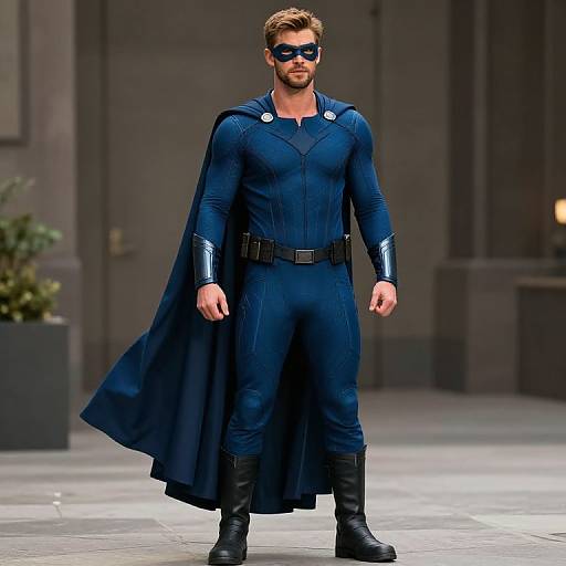 Chris Hemsworth as Gambit in Spandex