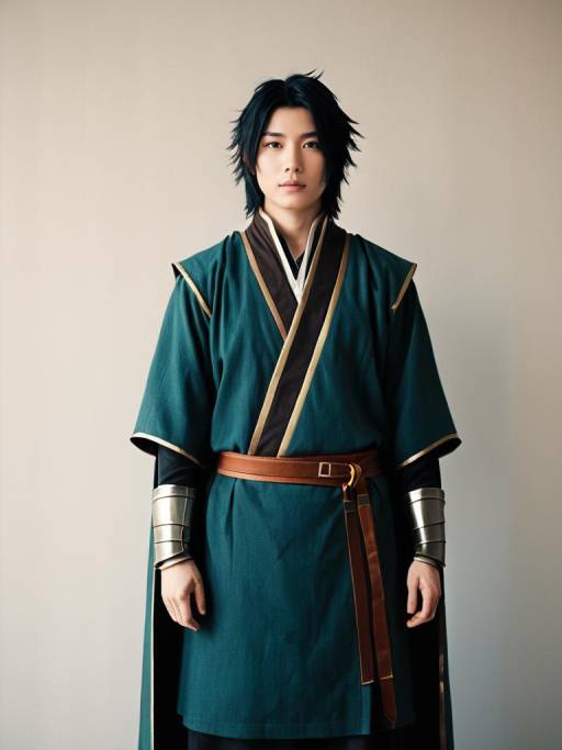 Man in Soren Cosplay Costume
