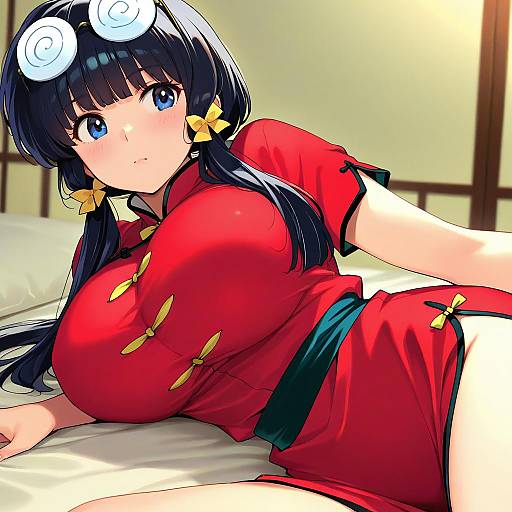 Illustration of Mousse (ranma 1/2), ranma 1/2 in the style of Morii shizuki