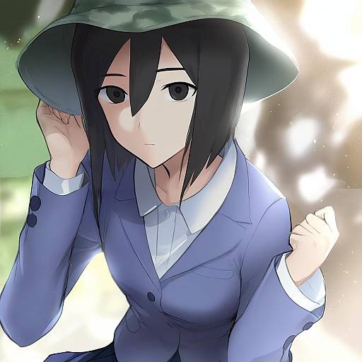 Illustration of Asakusa midori, eizouken ni wa te wo dasu na! in the style of Onigirikun