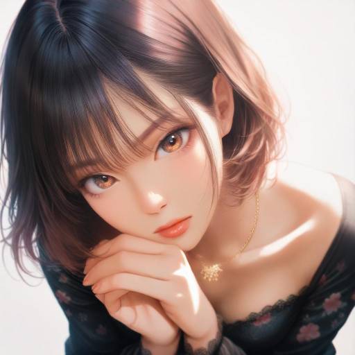 Elegant Portrait of Jougasaki Mika