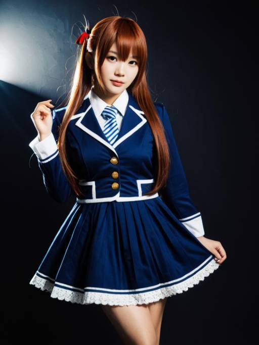 Realistic Rika Orimoto Cosplay Photo