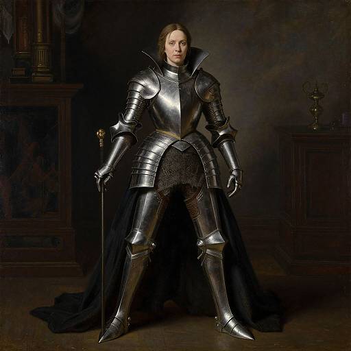 Wicked Witch in Baroque Armor