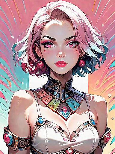 Wide Metallic Cuff Bracelet Product Shot