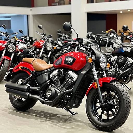Vibrant 2017 Indian Scout Motorcycle