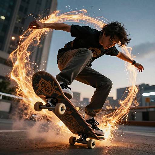 Runic Fantasy Skateboard Adventure