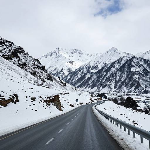 Snowbound Himalayas Manali Leh Highway