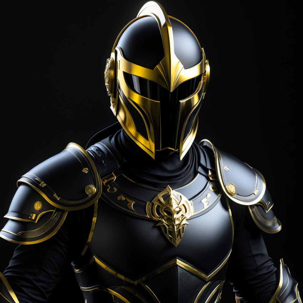 Gilded Assassin in Dark Armor