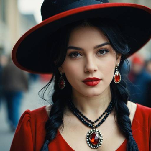 Realistic Miriam Turning Red Costume Portrait