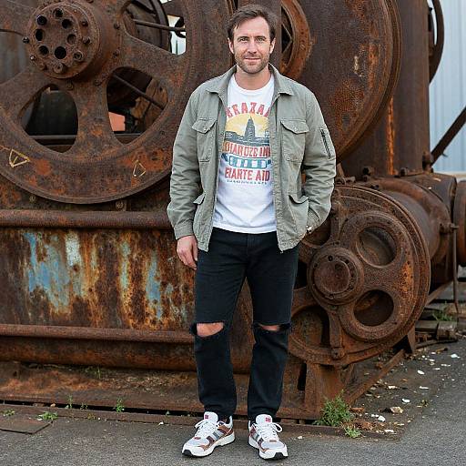 Vintage Style Man by Rusted Machinery