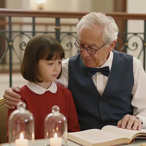 Heartwarming Moment Between Generations