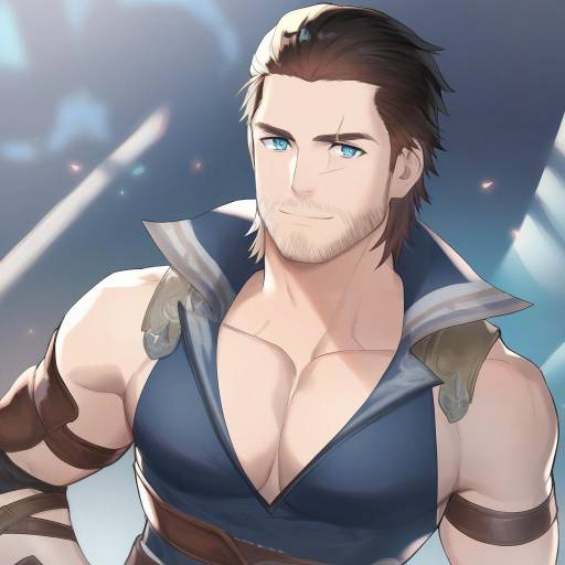 Illustration of Adventurer (ff14), final fantasy in the style of Iizuki tasuku