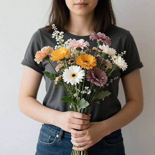 Woman Embracing Eco-Friendly Lifestyle