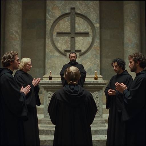 8mm Occult Ritual on Stone Altar