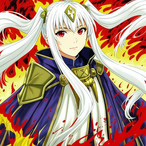 Illustration of Grima (fire emblem), fire emblem in the style of Ume (noraneko)