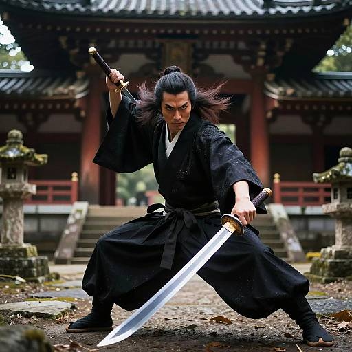 Powerful Japanese Exorcist in Action