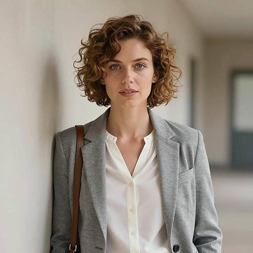 Professional Woman Portrait in Soft Lighting