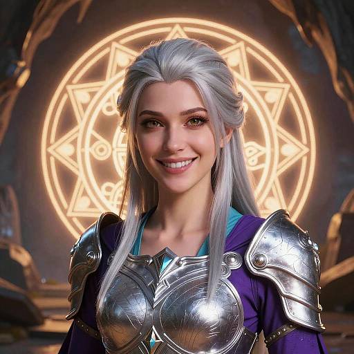 Enchanting Sorceress by Summoning Portal