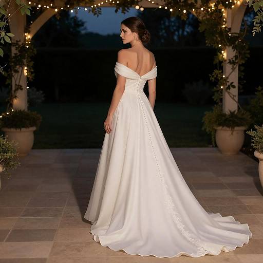 Elegant Evening Wedding Portrait