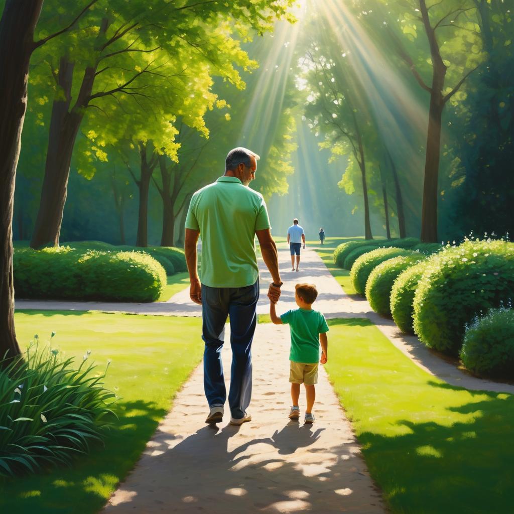 Emotional Essence of Fatherhood in Nature