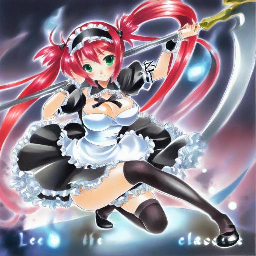 Illustration of Airi (the infernal temptress), queen's blade in the style of At classics