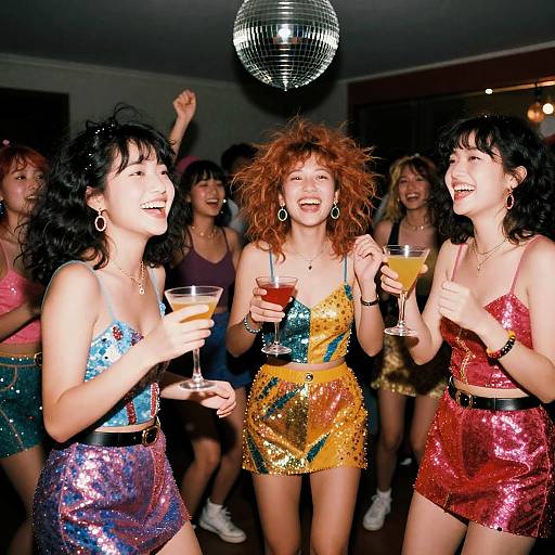 Vibrant Party of Spunky Women