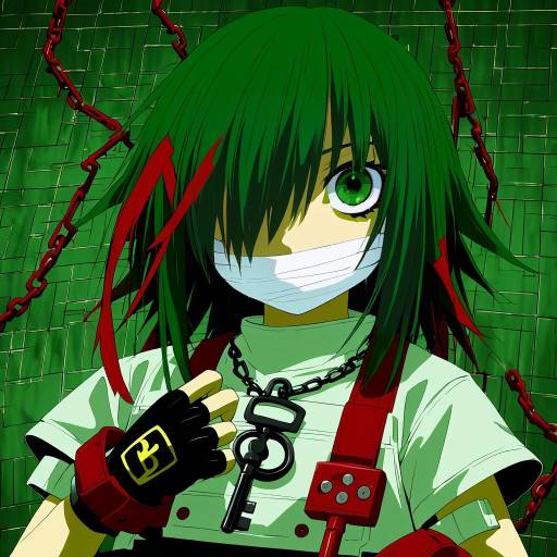 Illustration of A.b.a, guilty gear in the style of Miyako hito