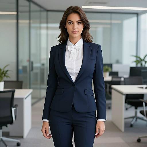 Confident Businesswoman in Modern Office