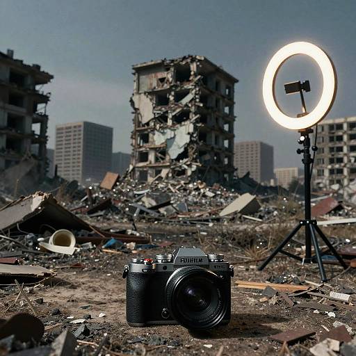 Post-Apocalyptic Cinematic Landscape