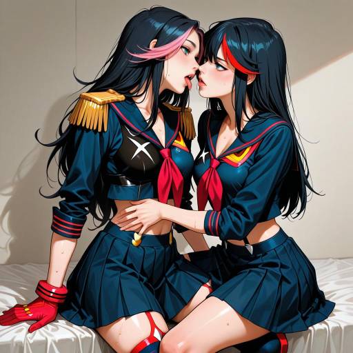 Yuri Duo in Colorful Fashion