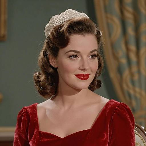 Vintage Glamour: 1950s Elegance Captured