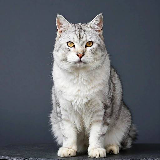 Photorealistic Siberian Cat Portrait