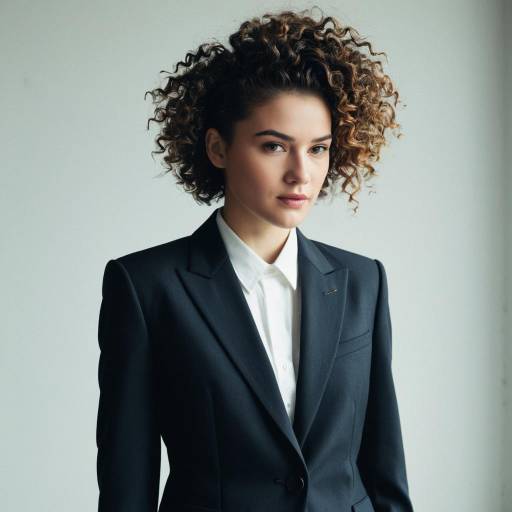 Stylish Undercut with Tailored Suit