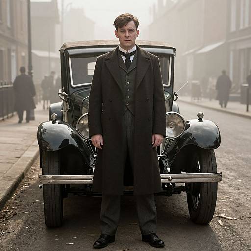 Tommy Shelby Inspired 1920s Portrait