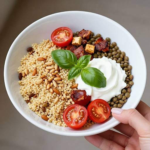 Vibrant Caprese-Inspired Couscous Bowl