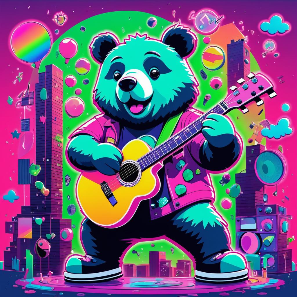 Vibrant Bear Band in Urban Fantasy