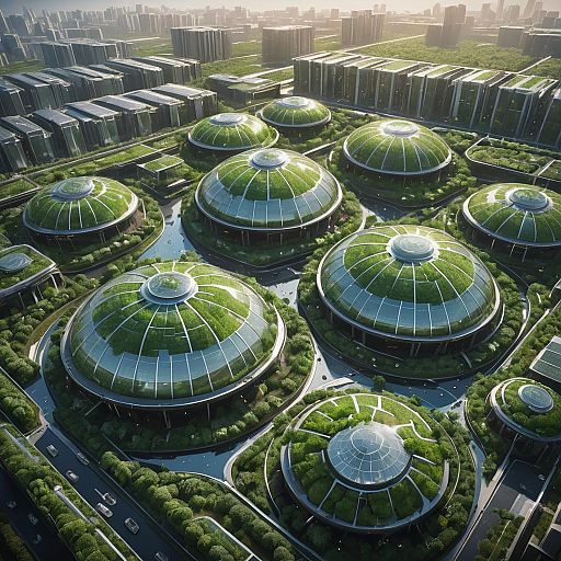 Futuristic Vertical Farming Complex Concept Art Futuristic Vertical Farming Complex Concept Art