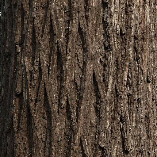 Seamless Aged Tree Bark Texture