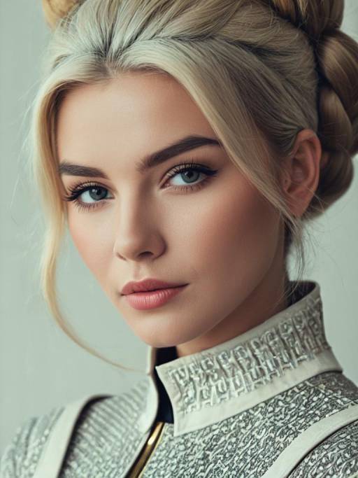 Stylish She-Costume Headshot Photography