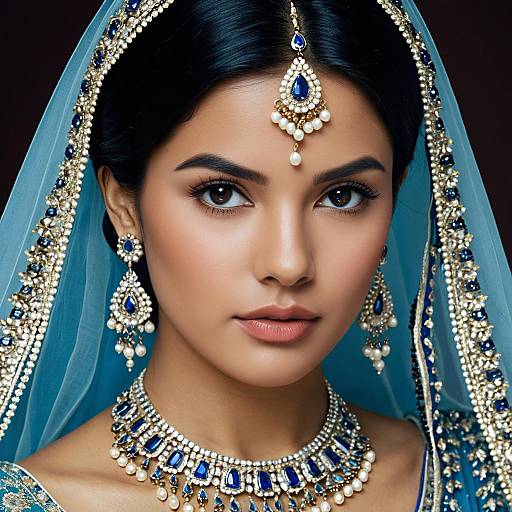 Stunning Portrait of a Fashionable Indian Designer