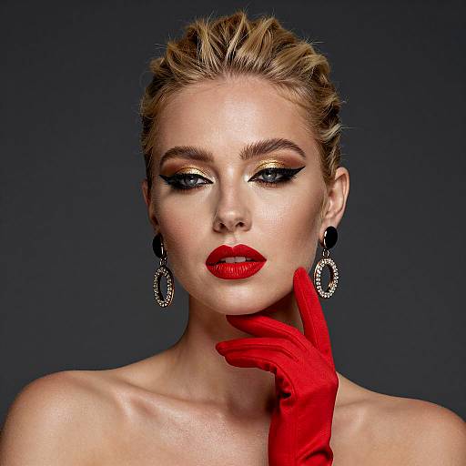 Glamorous Portrait of a Confident Woman