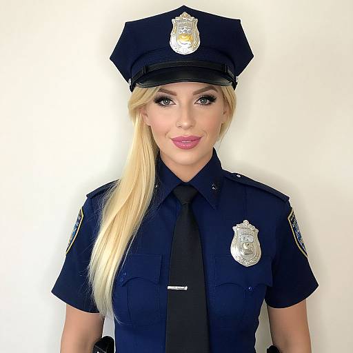 Realistic Officer Caitlyn Costume Portrait