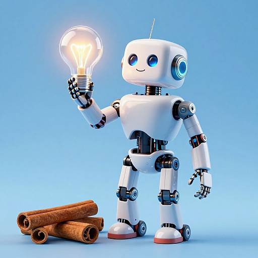 Ultrarealistic Robot Innovators Photo