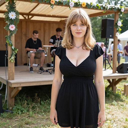 Summer Festival Woman by Rustic Stage