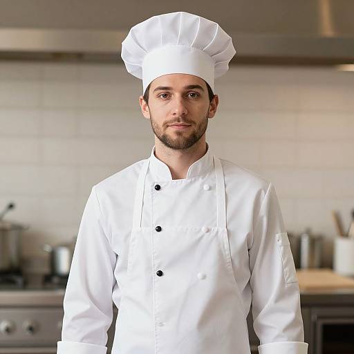 Realistic Male Chef in Costume